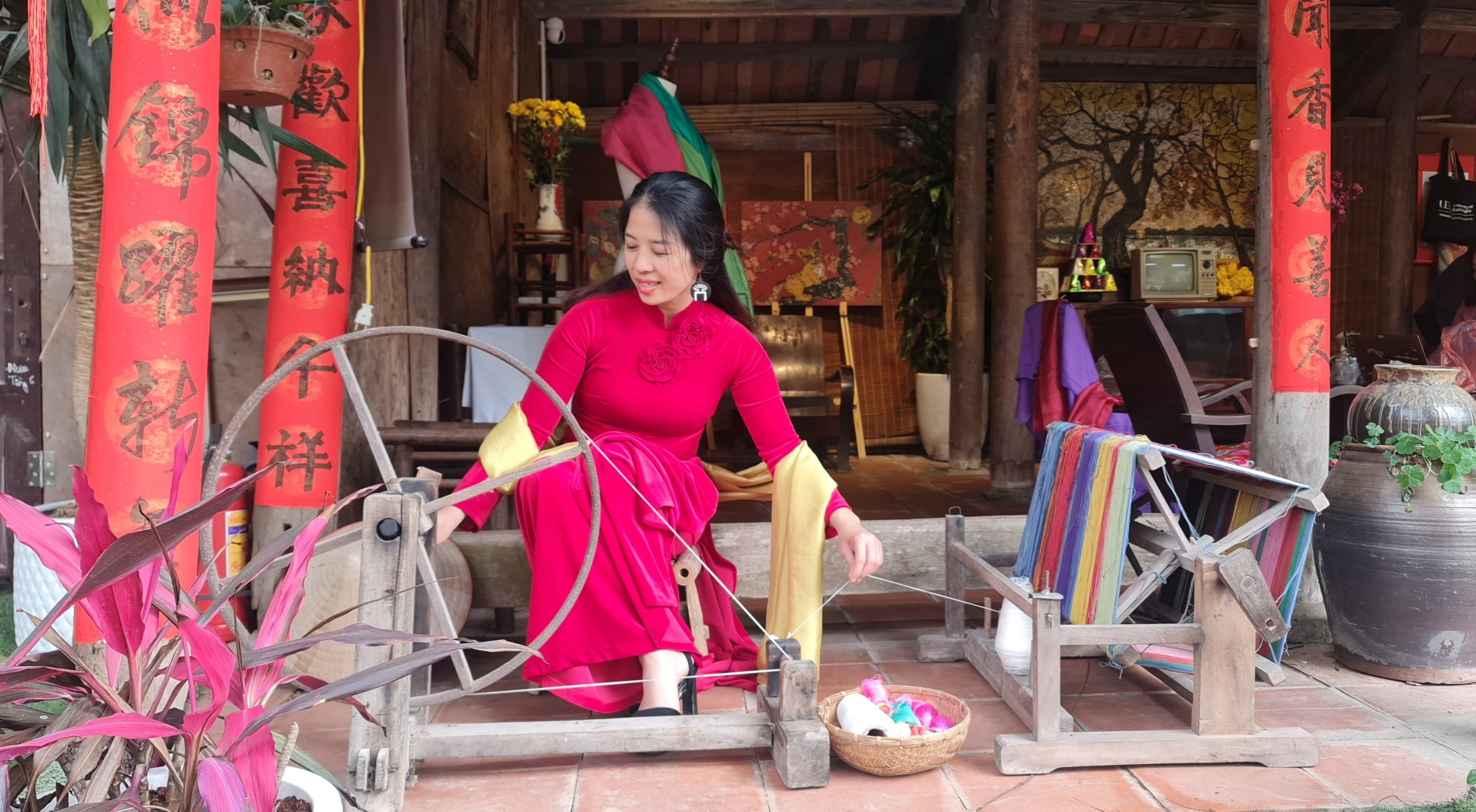 Làng nghề dệt đũi Nam Cao